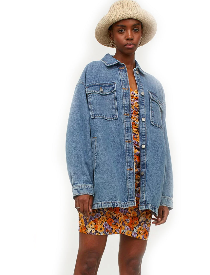 Women's Relaxed Fit Denim Jacket