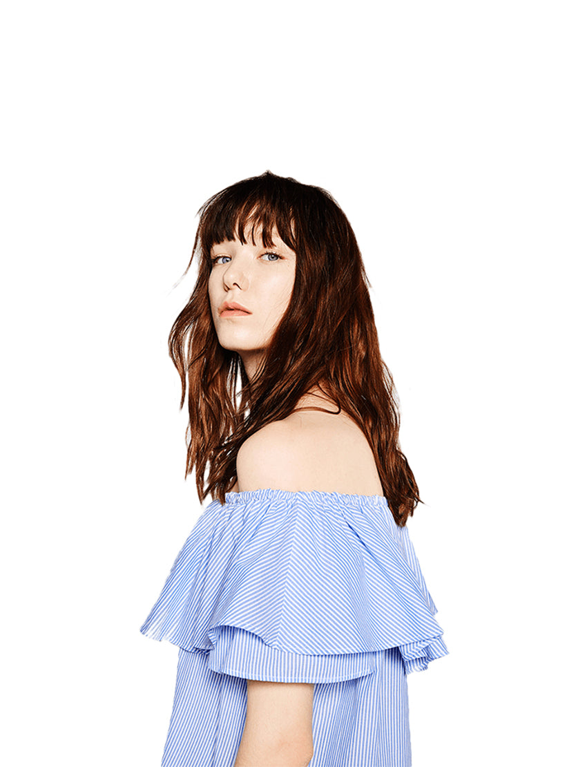 Women's Off The Shoulder Midi Dress