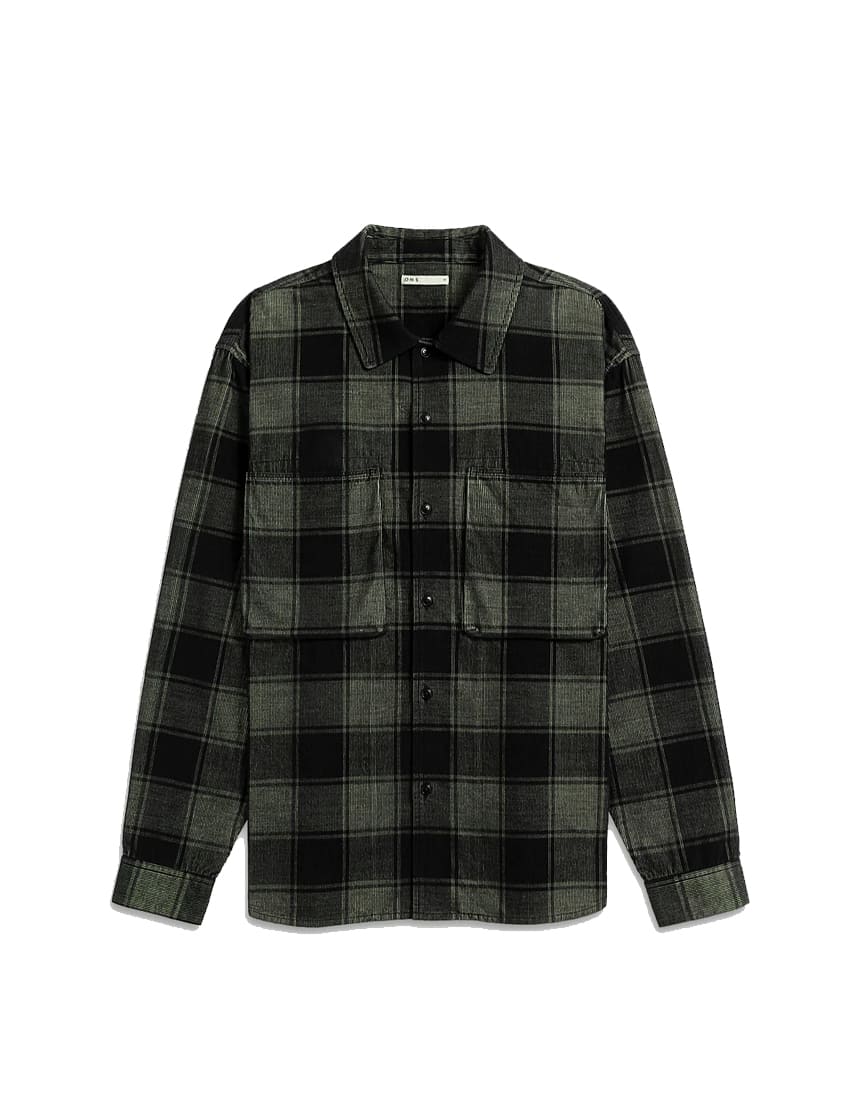 Essentials Men's Long-Sleeve Flannel Shirt